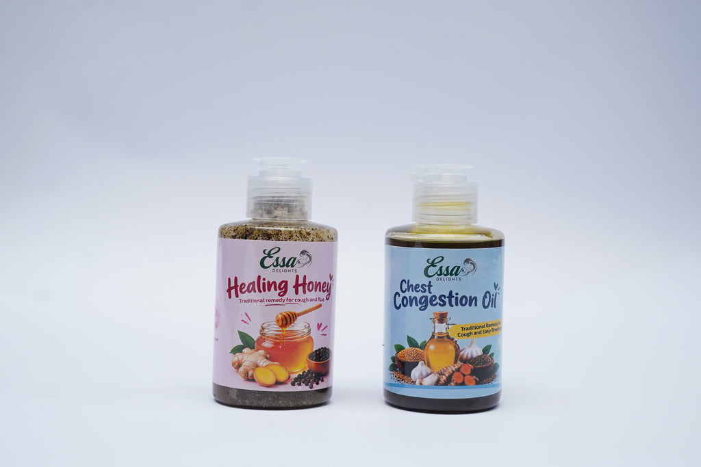 Chest conjestion + healing honey bundle