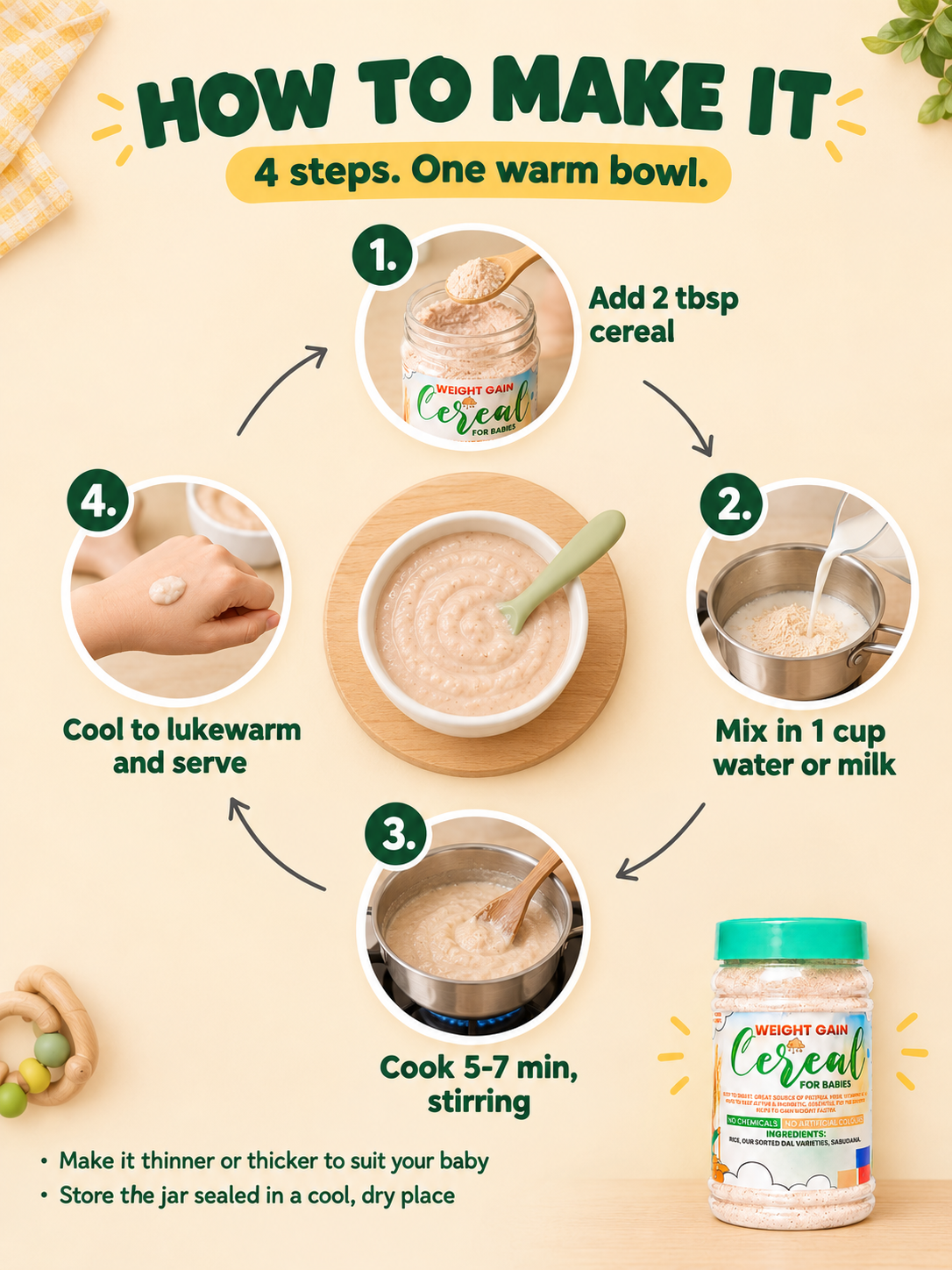 Baby Weight Gain Bundle